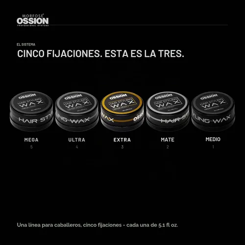 Vista 8 de Morfose Cera de barbero 5.1 fl oz