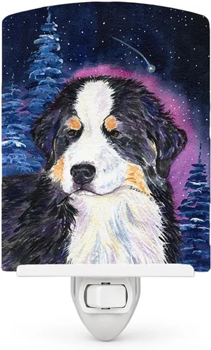 Vista 28 de Tesoros de la Caroline Noche estrellada Chihuahua Luz, 6" x 4," Multicolor Chihuahua 08