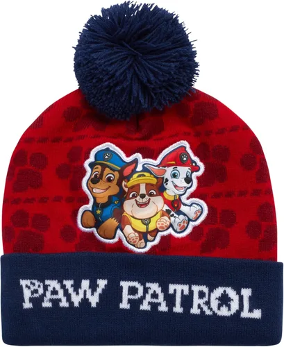 Vista 4 de Nickelodeon Paw Patrol - Conjunto de gorro y guante de invierno para niños (edad 2-7)