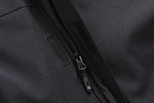 Vista 8 de Chaqueta impermeable ligera para hombre con capucha, para el aire libre, senderismo, viajes