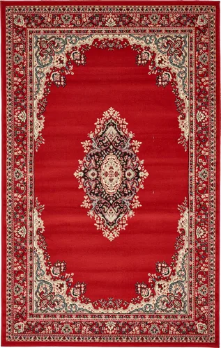 Vista 58 de Unique Loom - Alfombra de área estilo persa tradicional de la colección Reza, de 2 pies 2 pulgadas x 3 pies, colores negro y beige
