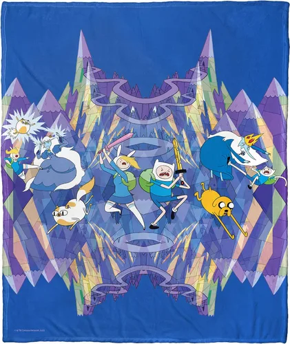 Vista 49 de Northwest Adventure Time - Manta de seda táctil, 50 x 60 pulgadas, Adventure Comic