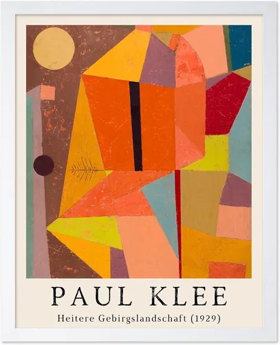 Vista 40 de Poster Master Póster vintage de Paul Klee – Impresión retro de cómicos – Arte de dibujo – Arte abstracto – Regalo para hombres y mujeres – Estilo-09