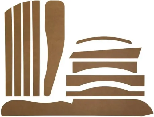 Vista 3 de Rockler Adirondack - Plantilla de MDF para silla con paquete de herramientas fabricada en EE. UU