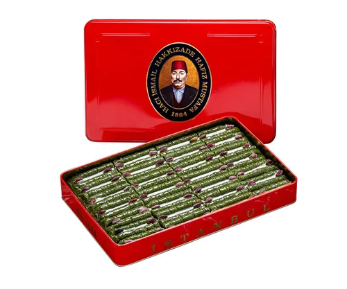 Vista 17 de Hafiz Mustafa 1864 Istanbul Baklava - Caja de pastelería - Bocadillos de postre de Baklava horneados hechos de hojas de masa filo fresca, pistacho