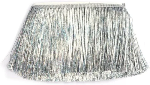 Vista 70 de YYCRAFT Fleco de Oropel de 1.75 pulgadas de Ancho Ribete de Oropel Guirnalda de Oropel Fleco para Disfraz de Baile Ribete con Efecto de Lámina