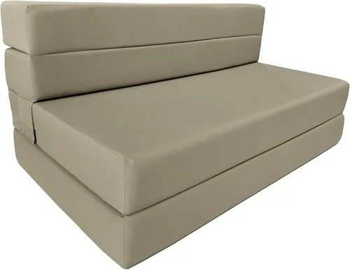Vista 18 de D&D Futon Furniture Colchón plegable de espuma, tumbona para silla, sofá cama estudio para invitados, individual XL, 80 x 39 x 6 pulgadas de grosor
