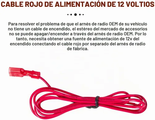 Vista 5 de RED WOLF Arnés de cableado estéreo para automóvil para GMC Envoy Sierra 2002-2008, Chevy Silverado Impala con conector a tope de instalación