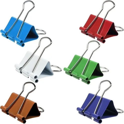 Vista 27 de Broches aprietapapeles JAM Paper®, Blanco