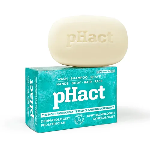 Vista 9 de ANDREW LESSMAN Barra Limpiadora pHact Rica en Humedad, Sin Jabón, Pepino. pH Natural de la Piel. Todos los Tipos de Piel - Incluso Piel Sensible.