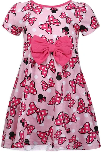 Vista 6 de Disney Paquete de 2 vestidos de Minnie Rocks The Dots para niñas pequeñas