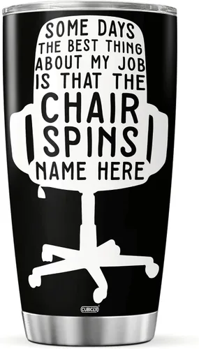 Vista 13 de CUBICER Vaso de café personalizado con tapa, vaso de béisbol con nombre, para amantes del deporte, tazas de viaje, taza de té grande con aislamiento