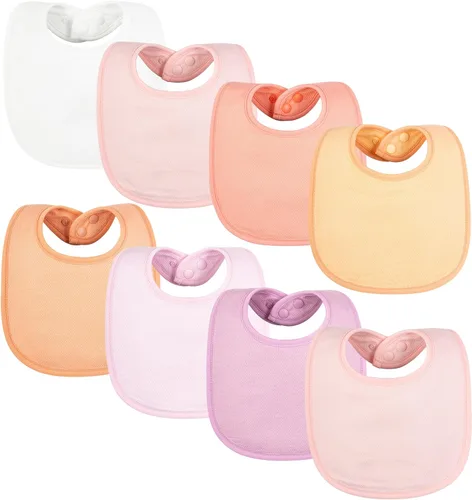 Vista 12 de Tiny Twinkle Baby Feeding Bibs - Waterproof and Absorbent Infant Drool and Feeding Baby Bibs