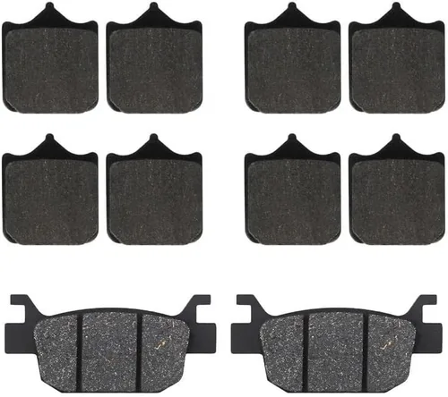Vista 5 de Pastillas de freno delanteras y traseras de la motocicleta para Benelli TRK502 TRK502X TRK 502 Leoncino 500 BJ500 BJ500GS-A BJ 500