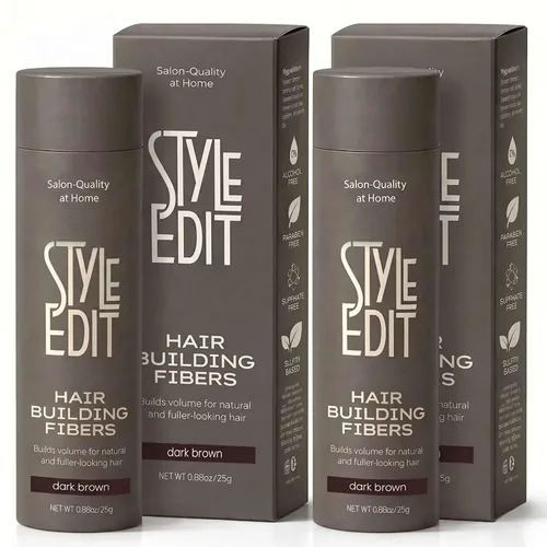 Vista 11 de Style Edit Fibras de construcción del cabello, negro, 0.88oz