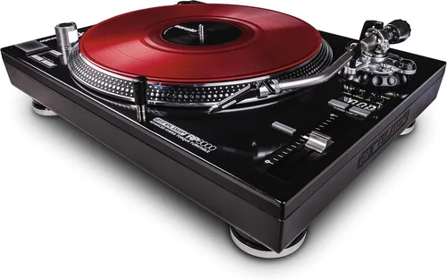 Vista 4 de Reloop AMS-RP-8000 RP-8000 - Tocadiscos híbridos avanzados de par con accionamiento directo de par superior, color negro