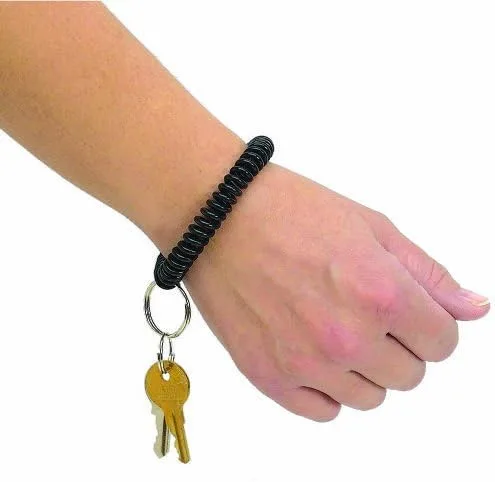 Vista 2 de MMF Cool Coil - Llavero de muñeca de plástico, negro, 1 unidad (MMF201450004)