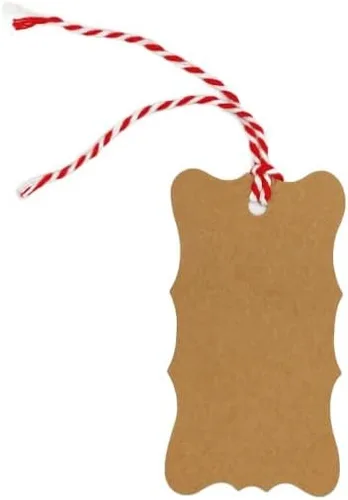Vista 2 de 15 bolsas de papel kraft grandes de color beige y blanco de Estados Unidos (13 pulgadas de alto x 10 pulgadas de ancho x 5 pulgadas de escudo) (OAT)
