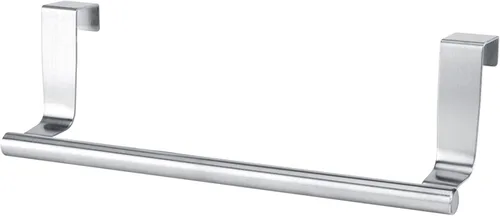 Vista 9 de Gavigain Toallero curvado de acero sobre la puerta, colgador para armario o armario, toallero para gabinete para cocina, baño, sostiene toallas
