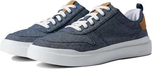 Vista 15 de Cole Haan Grandpro Rally Canvas Court - Tenis de lona para hombre Abedul Beige/Sésamo Claro