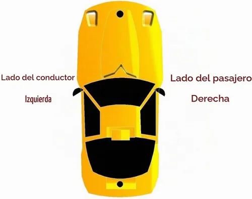 Vista 5 de Cristal de Espejo de Remolque Inferior de Repuesto compatible con Dodge Ram 1994-2009 1500 2500 3500 4000 4500 5500 700 Van Pickup Camioneta