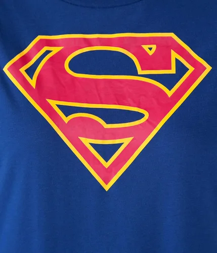 Vista 2 de DC Comics Camiseta de talla grande con logotipo gráfico estampado de disfraz