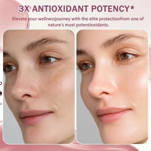 Vista 5 de Suplemento de astaxantina de 12 mg de cápsulas blandas, astaxantina natural de microalgas con aceite MCT para absorción, potente apoyo antioxidante
