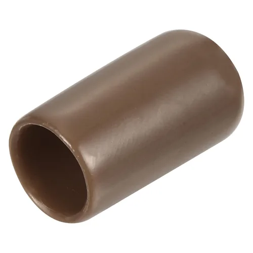 Vista 13 de uxcell 80 tapas de goma de 0.551 in de vinilo de identificación redonda tapa tapa de rosca de tornillo protectores negro