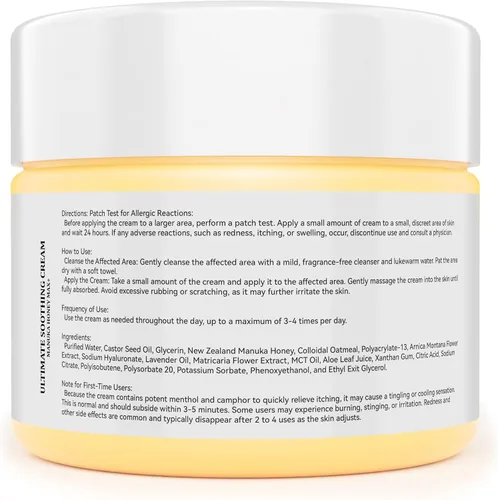 Vista 7 de Crema de erupción por calor, eczema, tratamiento de manos y pies, tiña versicolor, picazón en los pies, trasero, psoriasis, caspa del cuero