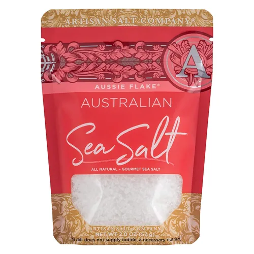 Vista 15 de SaltWorks Trufa negra natural, bolsa de cristales blancos y piezas de trufa marrón, sal marina, 3.5 onzas