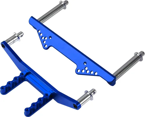 Vista 6 de Soportes de cuerpo delanteros y traseros de metal, postes de cuerpo, piezas de actualización compatibles con Traxxas Slash 2WD Rustler Stampede VXL