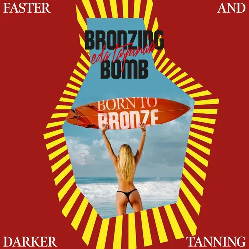 Vista 6 de Bronzing Bomb Miami Extreme I Loción bronceadora oscura para sol al aire libre I Fast Deep Bronze Glow, aceite de bronceado solar con aceites