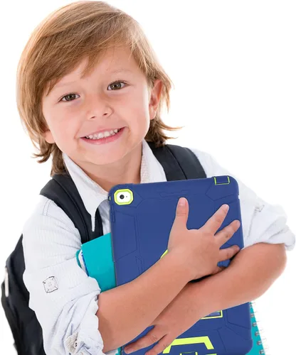 Vista 8 de BENTOBEN Funda para iPad Air 2, [funda híbrida a prueba de golpes] con función atril, resistente a los golpes de triple capa, a prueba de caídas