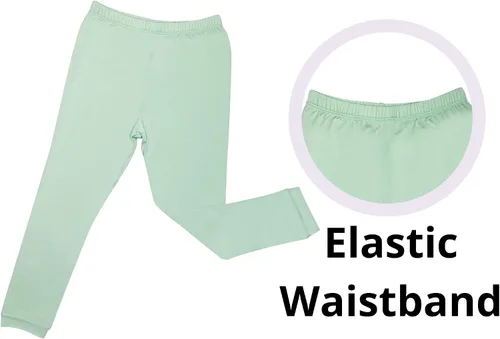 Vista 3 de GUISBY Conjunto de pijama de rayón hecho de bambú, para niños y niñas, ropa de dormir de ajuste cómodo para uso diario, conjunto de 2 piezas