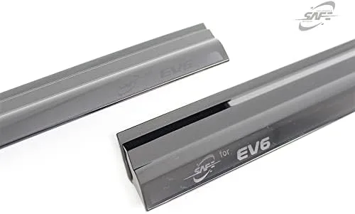 Vista 6 de Deflectores de ventana lateral 4p compatibles con KIA EV6, K-901-193 2022