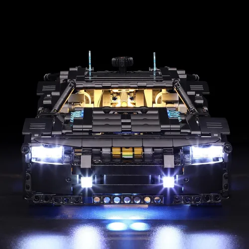 Vista 3 de YEABRICKS Luz LED para Lego-42127 Technic The Batmobile Building Blocks Model (Lego Set no incluido)