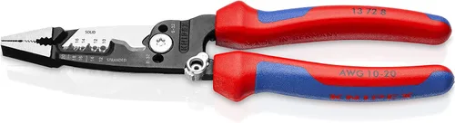 Vista 5 de KNIPEX Tools - Juego de tijeras de cables y pelacables (8 pulgadas)