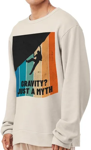 Vista 2 de Gravity Is a Myth Sponge Fleece Sweatshirt - Illustration Classic Sweatshirt - Printed Sweatshirt