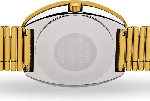Vista 2 de Rado Reloj automático suizo original unisex de acero inoxidable amarillo R12413503 Amarillo Reloj automático