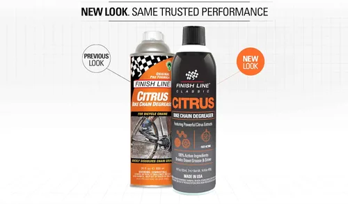 Vista 2 de Finish Line Citrus Bike Desengrasante biodegradable 18 oz Aerosol