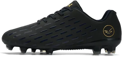 Vista 2 de TOLLN Zapatos de fútbol para hombre de suelo firme al aire libre, zapatos de fútbol juveniles