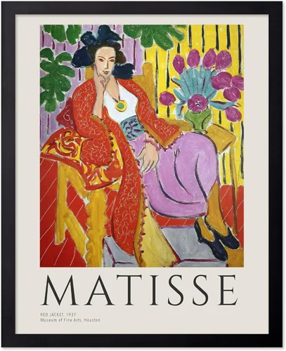 Vista 74 de Poster Master Póster Vintage de Henri Matisse – Impresión Retro de Fauvismo – Regalo para Artista, Inauguración de Casa – La Ventana, Maceta