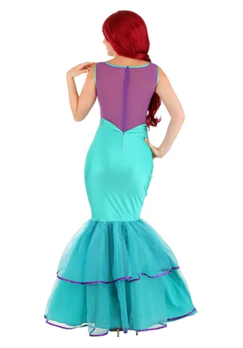 Vista 2 de Disfraz de Mujer Sirena Shell-a-brate Multicolor