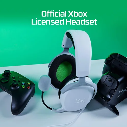 Vista 5 de HyperX CloudX Stinger 2 Core - Auriculares para juegos de Xbox, ligeros, con micrófono, función de girar para silenciar, controladores de 40 mm