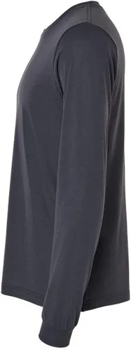 Vista 96 de Canvas Filmore 3501 - Camiseta de 4.2 onzas para hombre manga larga (1) Ceniza + (1) Jaspeado atlético