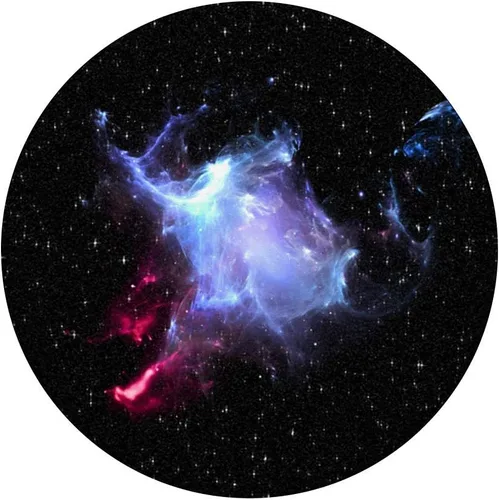 Vista 3 de Blue Nebula Galaxy Space Stars PopSockets - Soporte y agarre para teléfonos y tabletas, Negro