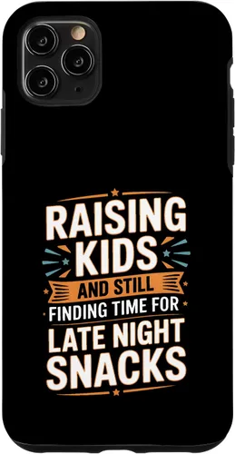 Vista 13 de Raising Kids and Still Finding Time for Late Night Snacks Case for iPhone 17