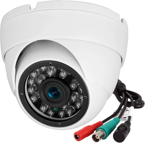 Vista 7 de Cámara de seguridad CCTV analógica HD 1080P 4 en 1 (TVI/AHD/CVI/960H analógica) con domo de cámara de seguridad para exteriores, carcasa metálica
