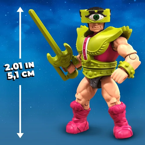 Vista 3 de Mega Construx Figura Tri-Klops de Maestros del Universo, (gvw95)