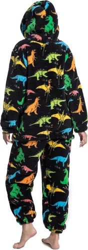 Vista 3 de Nousion Licorne Unisex Adult Onesies Pajamas, Cosplay Christmas Sleepwear Onesies Outfit
